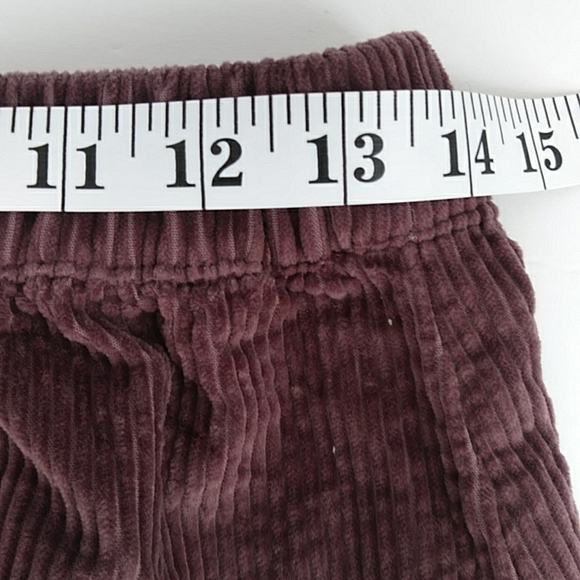American Eagle Outfitters Corduroy Skirt M Long Purple - Picture 7 of 8